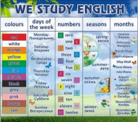 Стенд "We study english" - «globural.ru» - Улан-Удэ