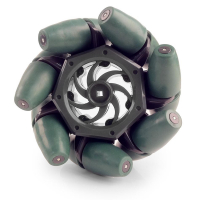 Технологичное колесо Mecanum 4" Mecanum Wheel 4" для конструктора VEX (4 штуки в упаковке) - «globural.ru» - Улан-Удэ