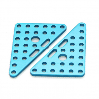 Треугольная пластина из анодированного алюминия Triangle Plate 6*8 (Pair) - «globural.ru» - Улан-Удэ