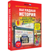 Наглядная история. История России с древнейших времен до конца XVI века. 6 класс - «globural.ru» - Улан-Удэ