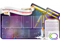 Стенд "Наблюдательная астрономия" - «globural.ru» - Улан-Удэ