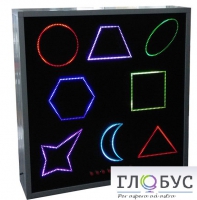 Интерактивная панель "Цветные фигуры-8" (вариант 3) - «globural.ru» - Улан-Удэ