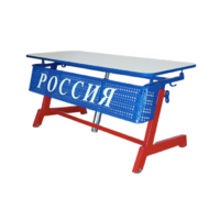 Стол ученический двухместный "Патриот-2п" на газовом лифте (р.гр. № 3-7 и наклоном столешницы ) - «globural.ru» - Улан-Удэ