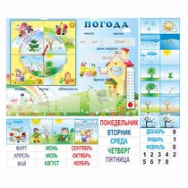 Стенд "Погода" с карманами для вставок - «globural.ru» - Улан-Удэ