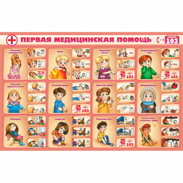 Стенд "Первая помощь" - «globural.ru» - Улан-Удэ
